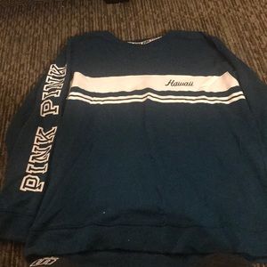 Pink Victoria’s secret hawaii top size l